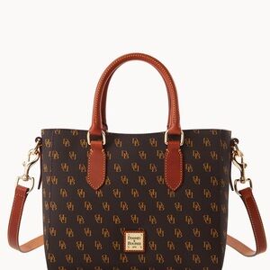 Dooney & Bourke Gretta Satchel in Brown Tmoro